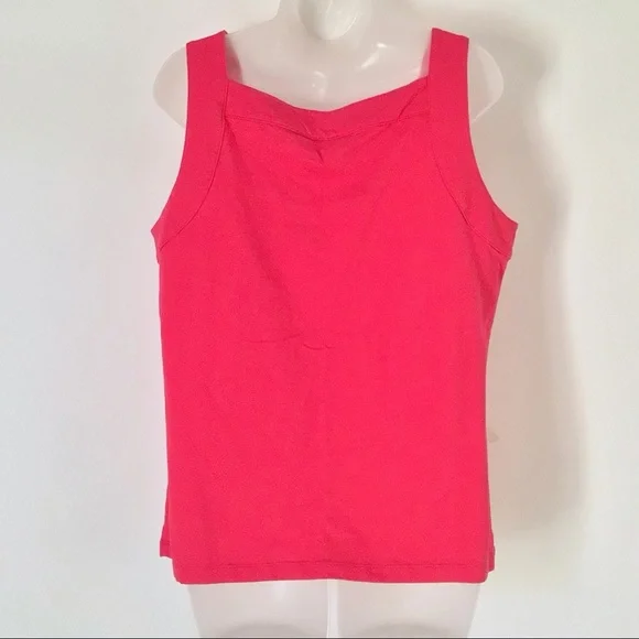 croft & barrow Red Tank Top - Picture 2 of 3